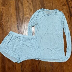 Negative Underwear Whipped Collection Soft Blue Pajama Set